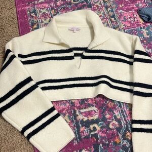 Cropped sweater